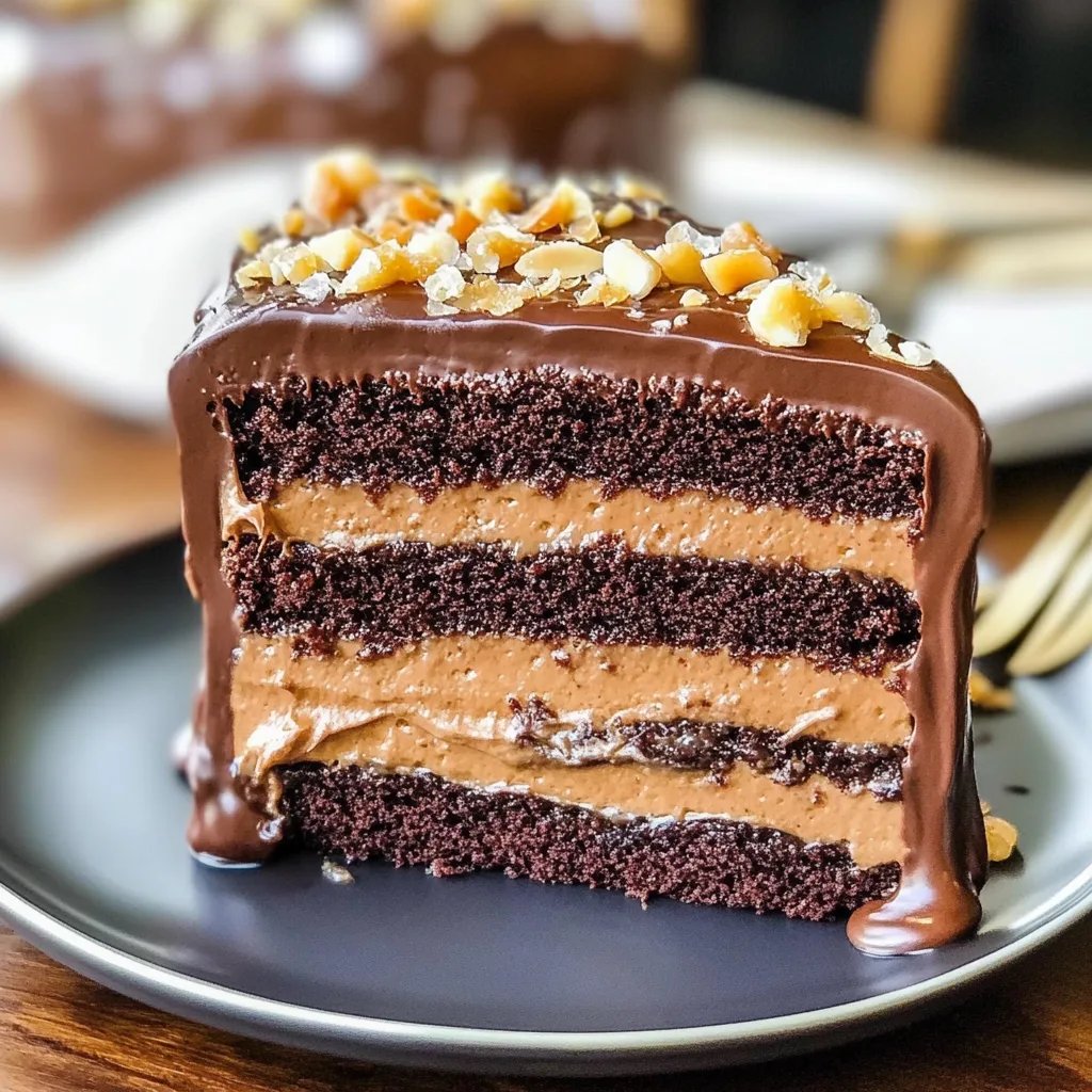 Salted Caramel Chocolate Cake