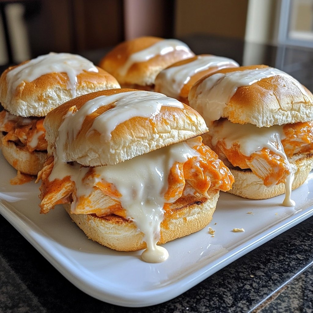 Buffalo Chicken Sliders