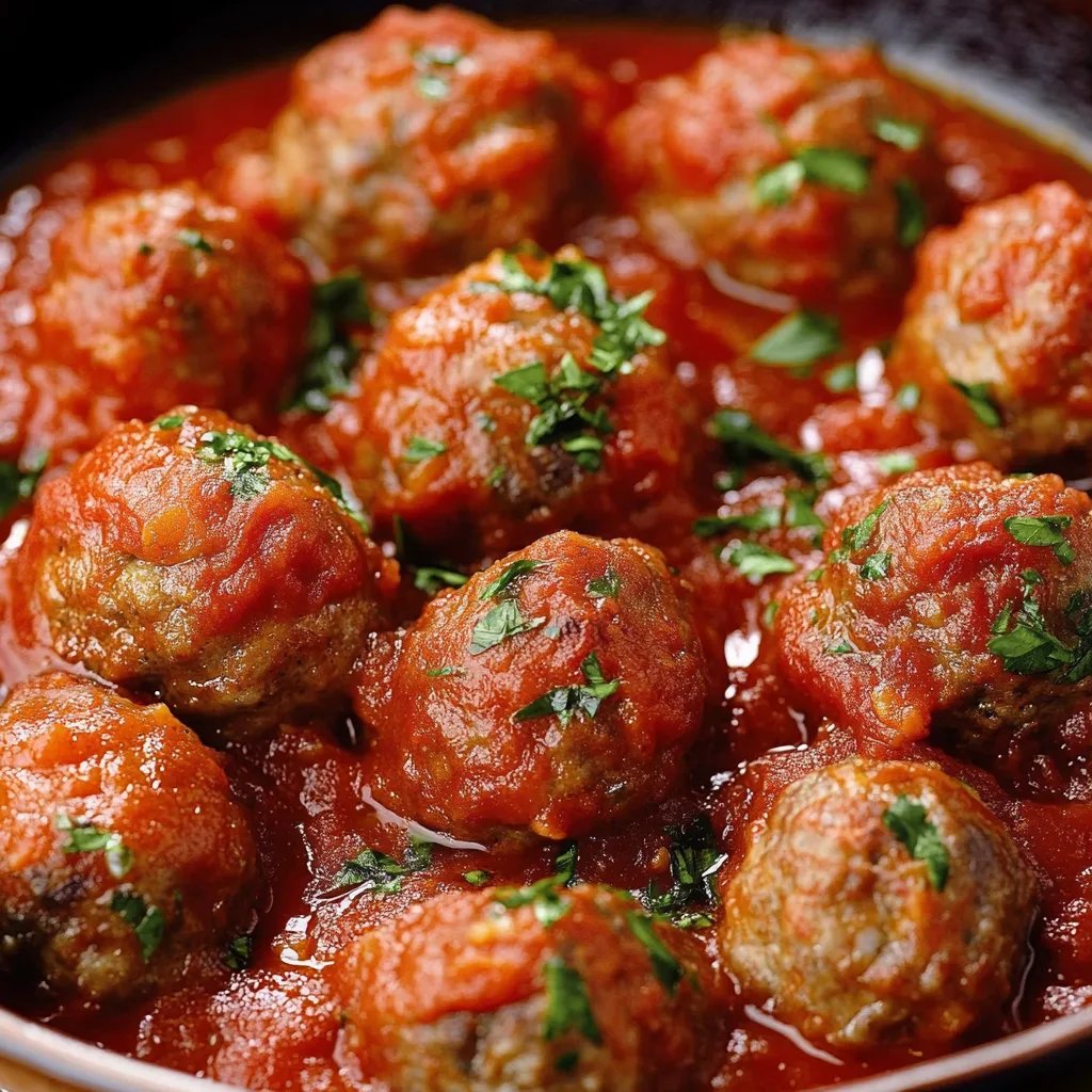 Authentic Italian Meatballs