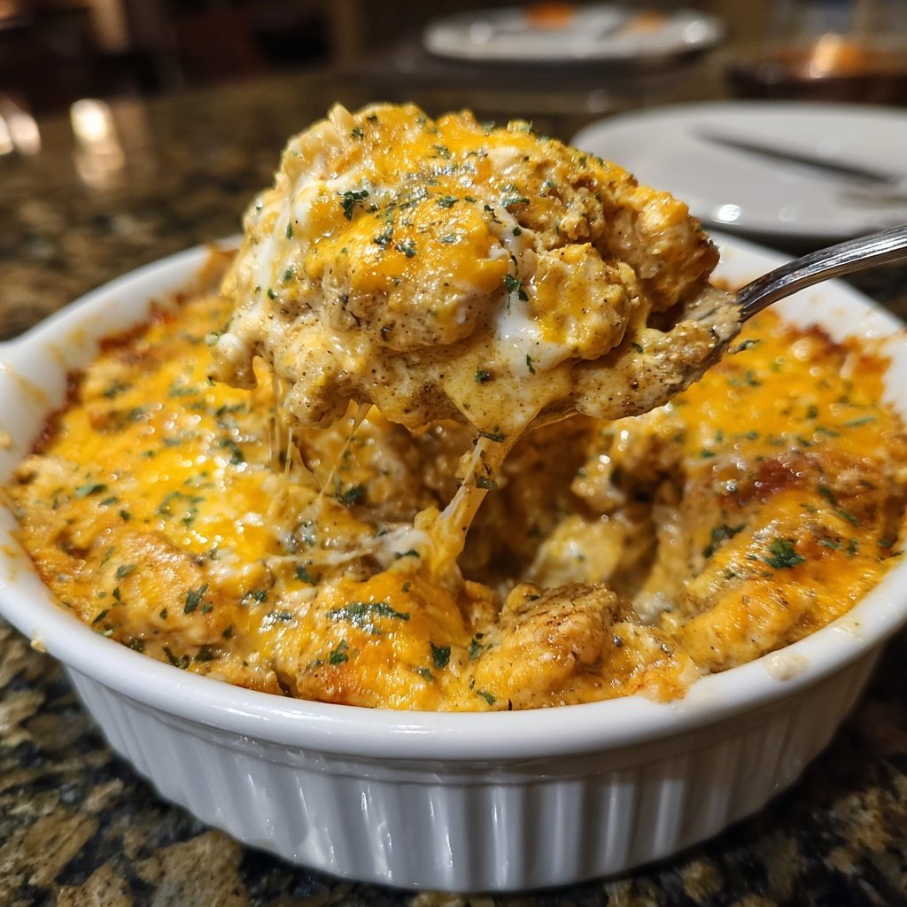 Creamy Low Carb Chicken Casserole
