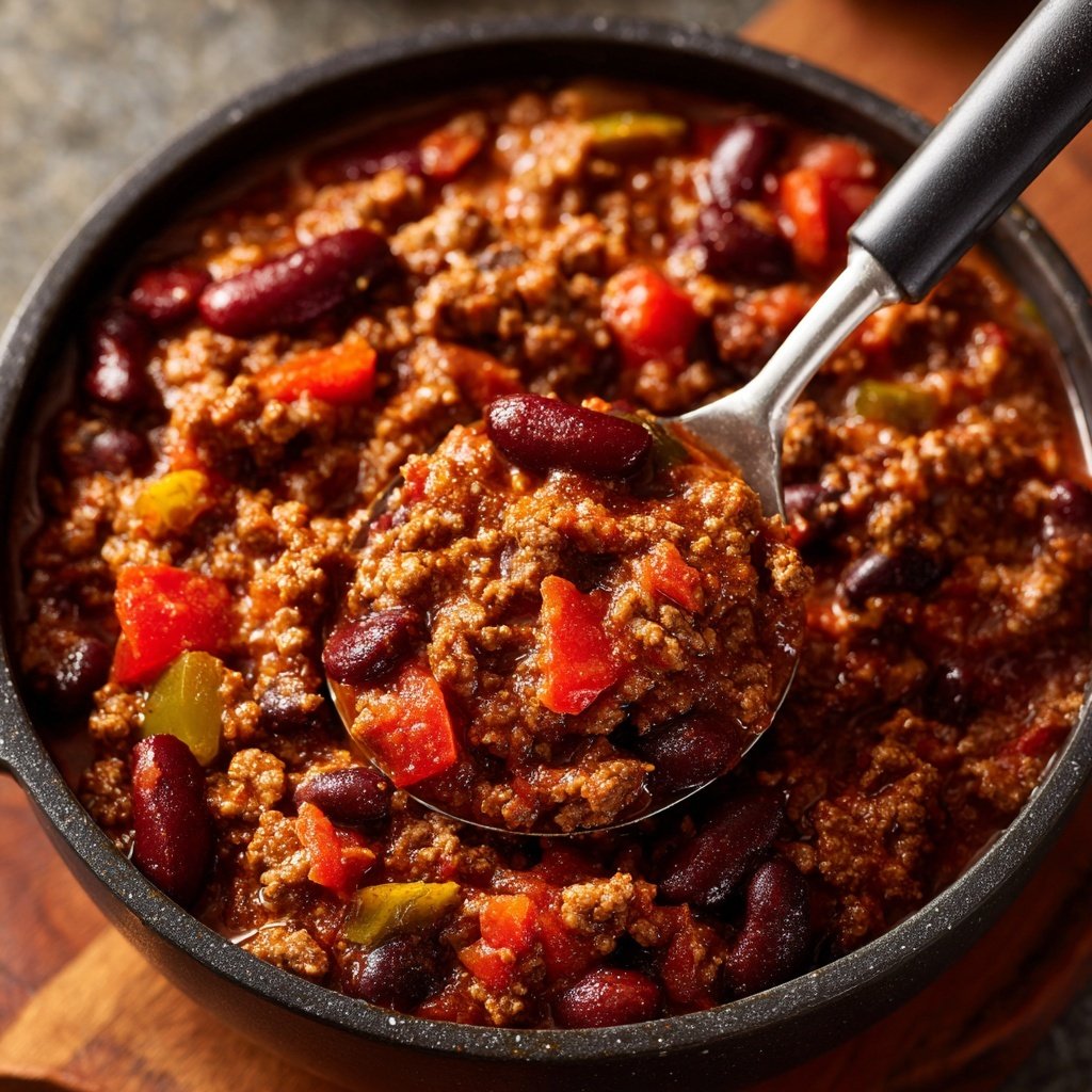 Ground Beef Chili Simple