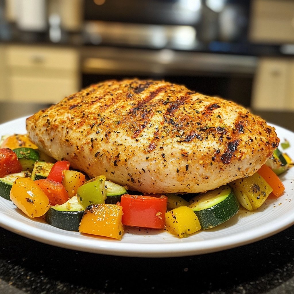Chicken Breast with Veggies