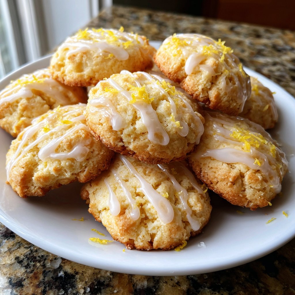 Limoncello Lemon Cookies