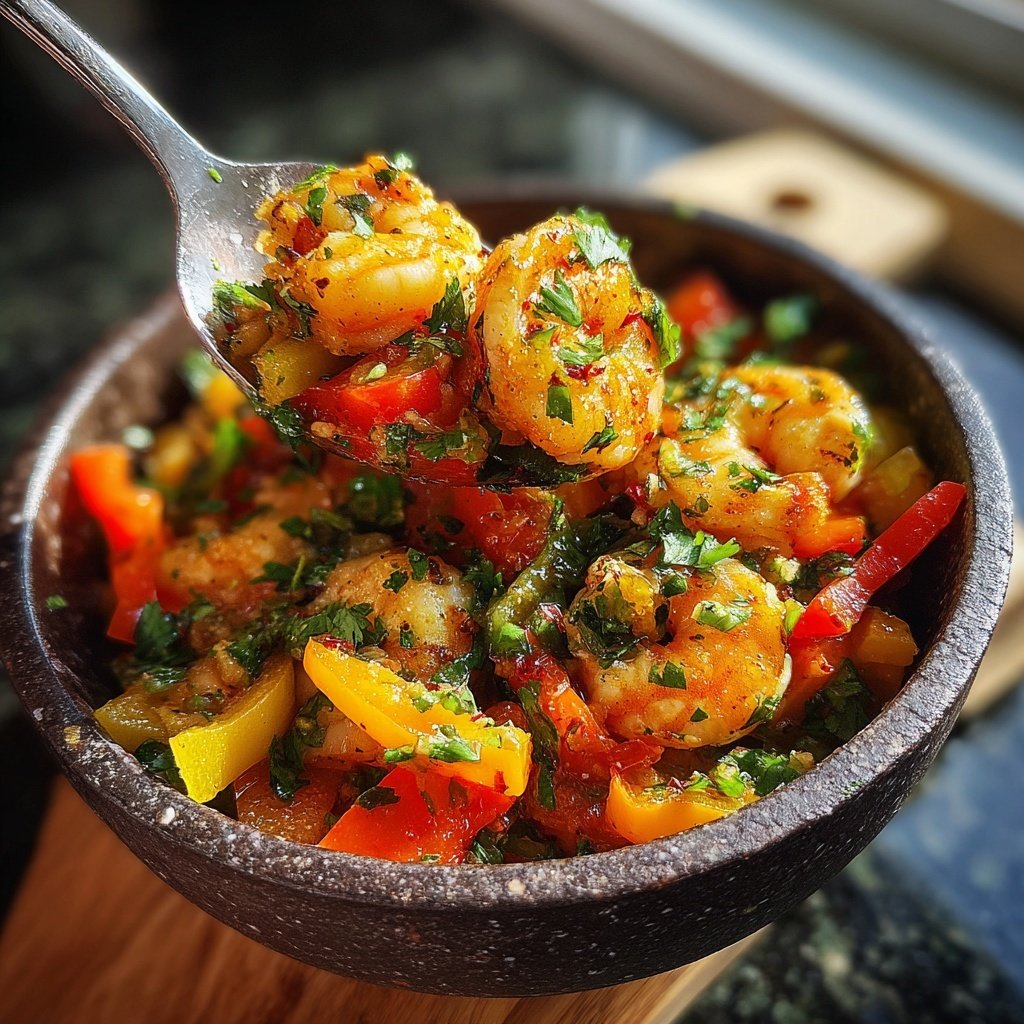 Easy Healthy Shrimp And Vegetable Bowl