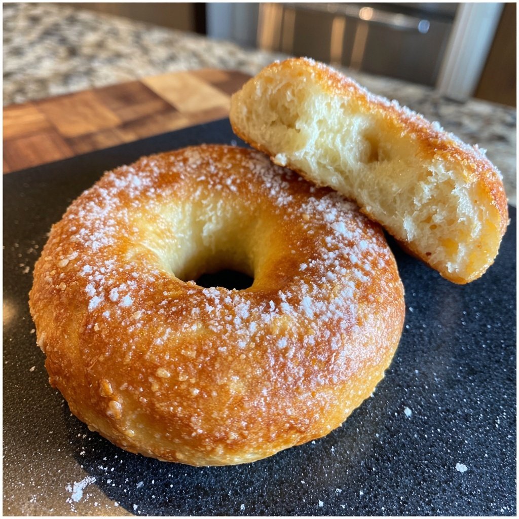 Oven Yogurt Bagels With Flour